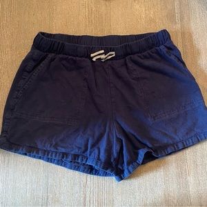 Girls Crewcuts Size 14 Navy athletic shorts GUC